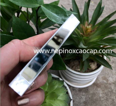 nẹp inox 304 chữ T V U L, nep inox trang tri, nẹp nhôm chữ T U V L, nep nhom trang tri