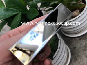 nẹp inox 304 chữ T V U L, nep inox trang tri, nẹp nhôm chữ T U V L, nep nhom trang tri