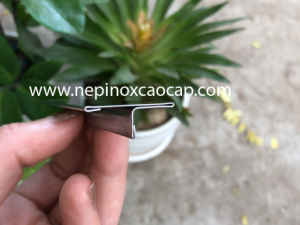 nẹp inox 304 chữ T V U L, nep inox trang tri, nẹp nhôm chữ T U V L, nep nhom trang tri