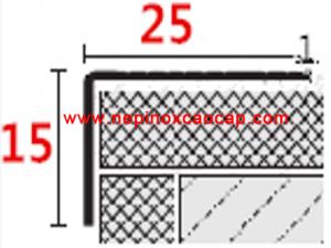 nẹp inox 304 chữ T V U L, nep inox trang tri, nẹp nhôm chữ T U V L, nep nhom trang tri