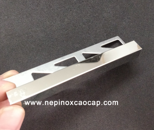 nẹp inox 304 chữ T V U L, nep inox trang tri, nẹp nhôm chữ T U V L, nep nhom trang tri