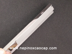 nẹp inox 304 chữ T V U L, nep inox trang tri, nẹp nhôm chữ T U V L, nep nhom trang tri