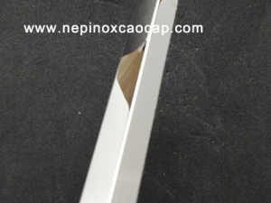 nẹp inox 304 chữ T V U L, nep inox trang tri, nẹp nhôm chữ T U V L, nep nhom trang tri