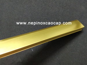 nẹp inox 304 chữ T V U L, nep inox trang tri, nẹp nhôm chữ T U V L, nep nhom trang tri