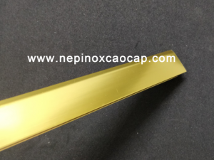 nẹp inox 304 chữ T V U L, nep inox trang tri, nẹp nhôm chữ T U V L, nep nhom trang tri