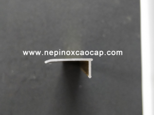 nẹp inox 304 chữ T V U L, nep inox trang tri, nẹp nhôm chữ T U V L, nep nhom trang tri
