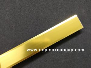 nẹp inox 304 chữ T V U L, nep inox trang tri, nẹp nhôm chữ T U V L, nep nhom trang tri