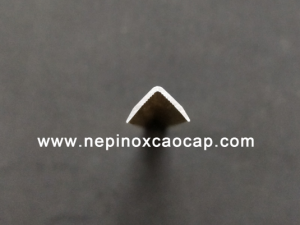 nẹp inox 304 chữ T V U L, nep inox trang tri, nẹp nhôm chữ T U V L, nep nhom trang tri